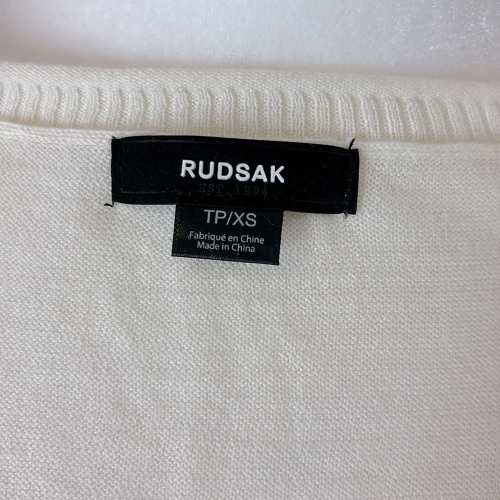 White sequin RUDSAK dress/tunic - Picture 8 of 9